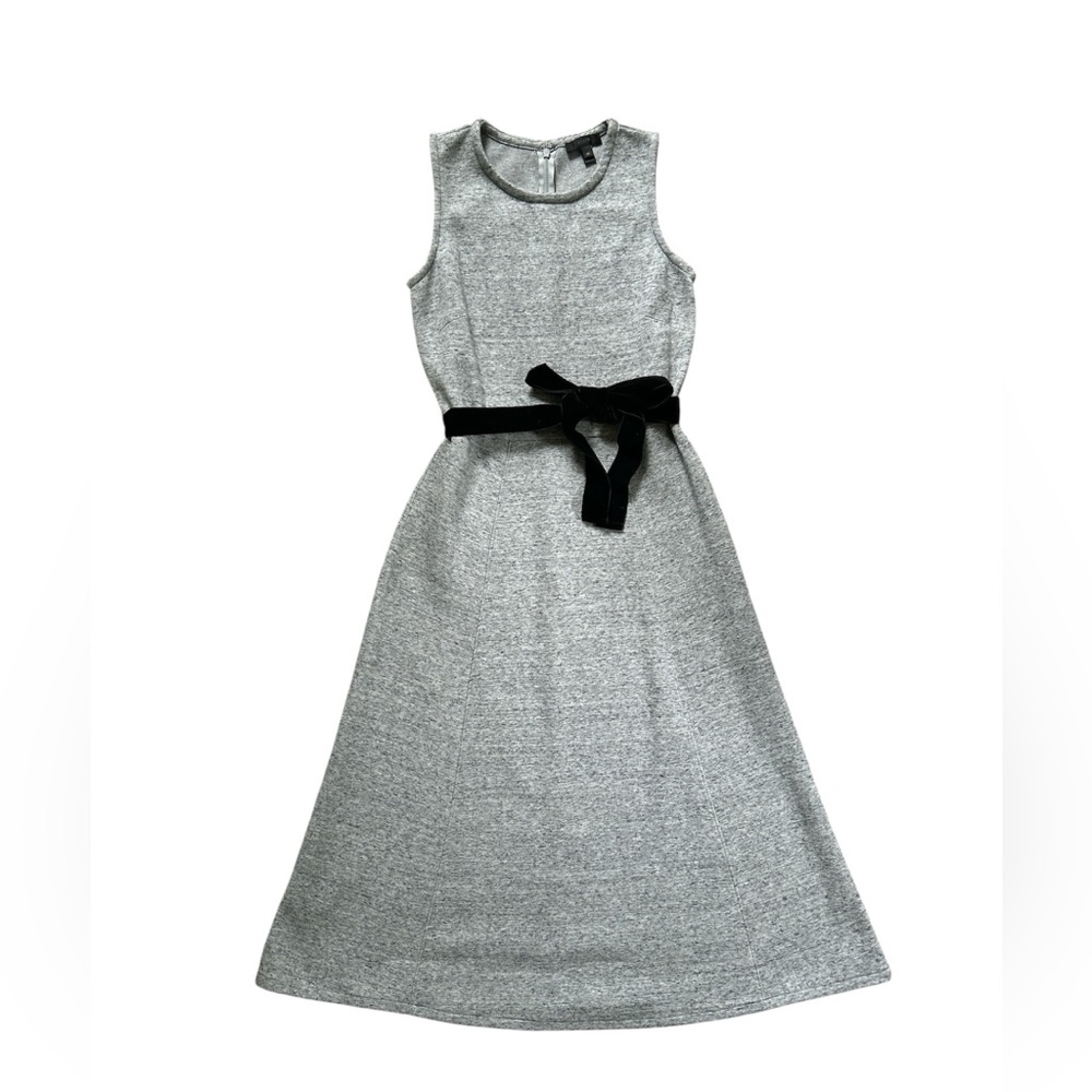 J.Crew Velvet Tie A-Line Dress